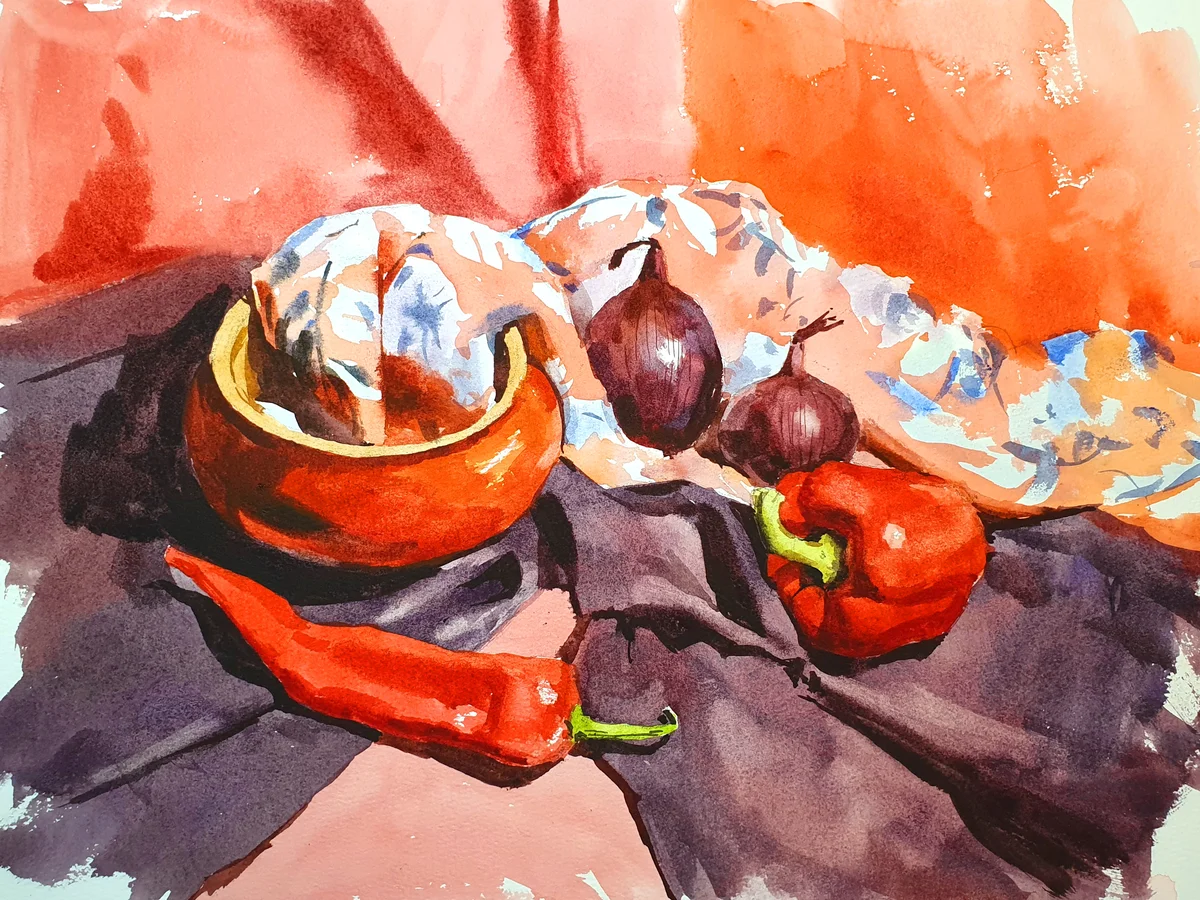 Lesson 10 — Peppers and Onion