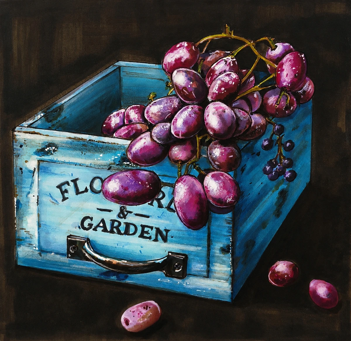Lesson 12 — Still Life with Grapes