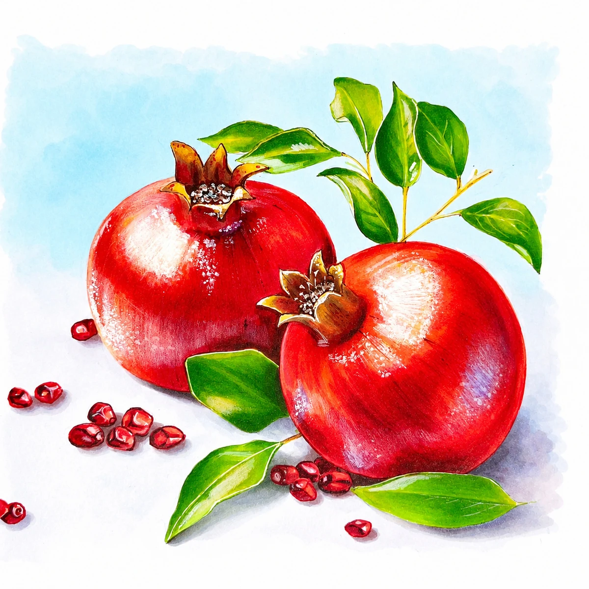 Lesson 8 — Juicy Pomegranate