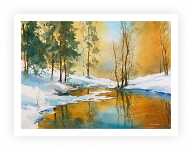 March in the Forest — Khaikov