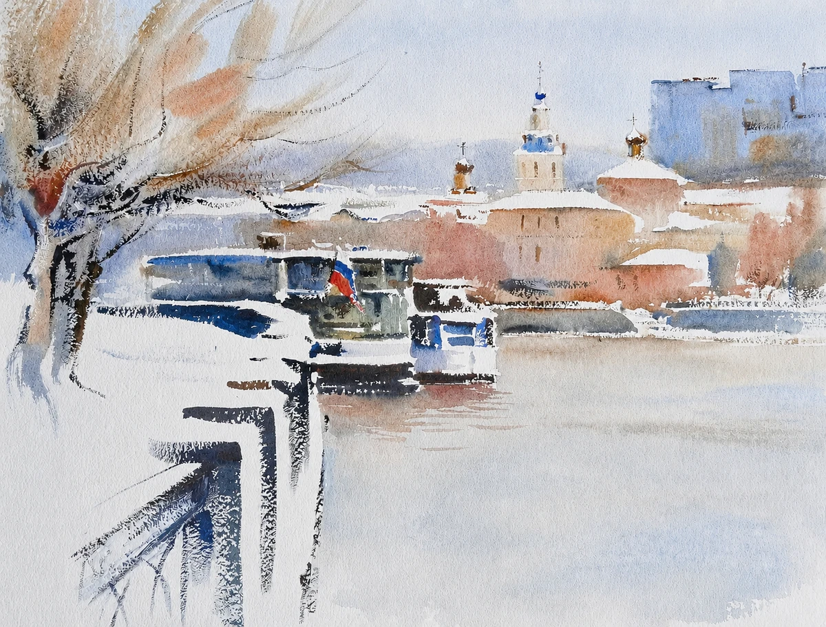 Lesson 8 — Winter Landscape